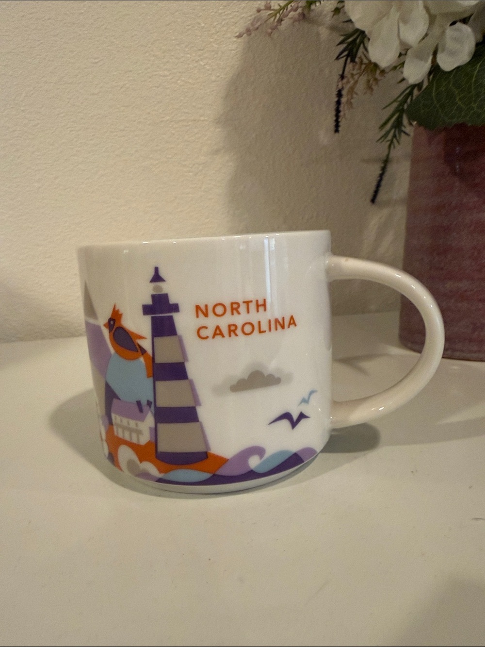 Starbucks Been There Series Mug with  North Carolina Design
